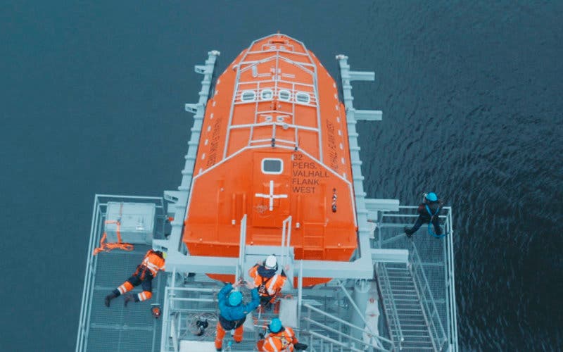  El primer bote salvavidas eléctrico, construido por Verhoef, contará con la propulsión de Torqueedo. 