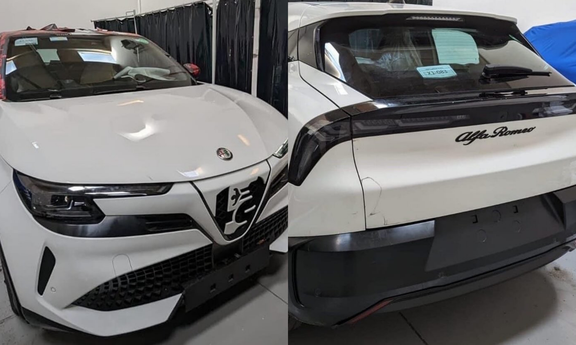 Las redes sociales hierven tras las primeras dos imágenes del nuevo SUV de Alfa.