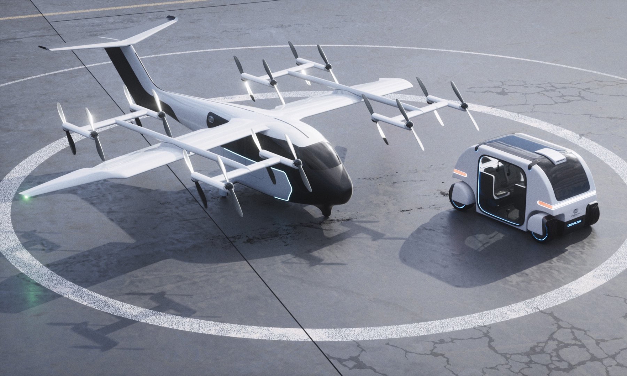 Crisalion Mobility se ha asociado con Kookiejar para implementar esta movilidad aérea avanzada.