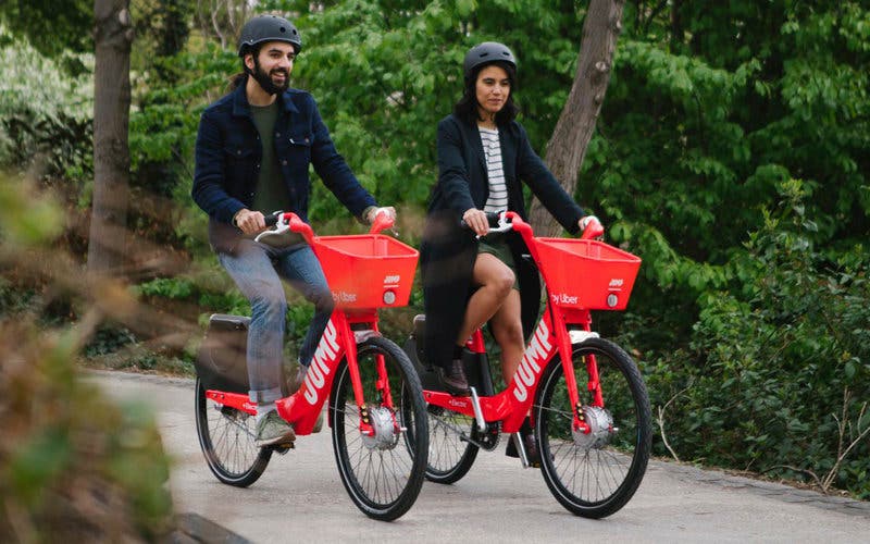  Uber despliega 500 bicicletas eléctricas de uso compartido en Bruselas. 