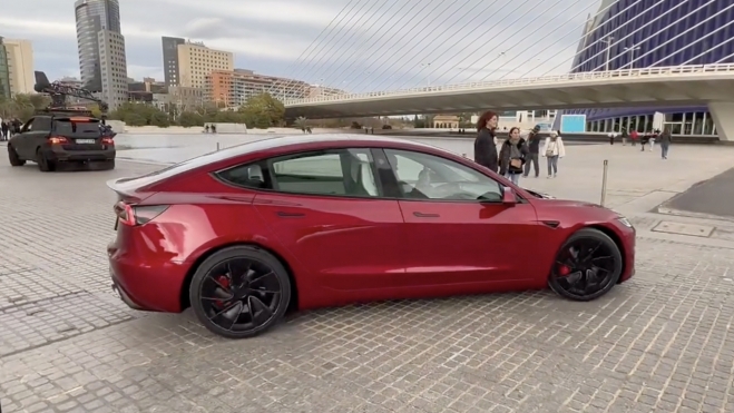 Tesla Model 3 Performance Lateral Tesla Model 3 Performance Lateral