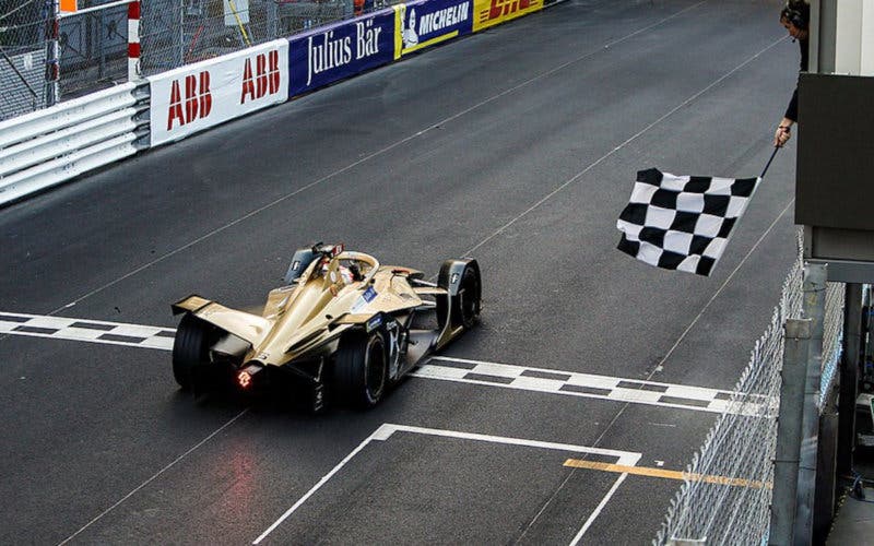  Jean-Eric Vergne vence en el ePrix de Mónaco 2019 (Fuente: ABB Fórmula E). 