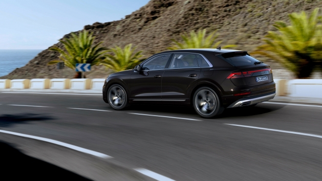 Audi Q8 e tron 2024 Trasera Audi Q8 e tron 2024 Trasera