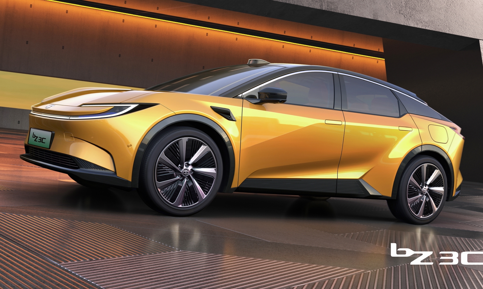 El Toyota bZ3C se ha presentado en el Salón de Beijing.