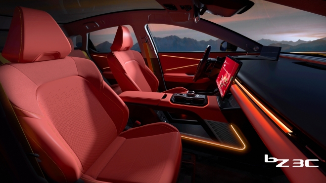 toyota bz3c interior