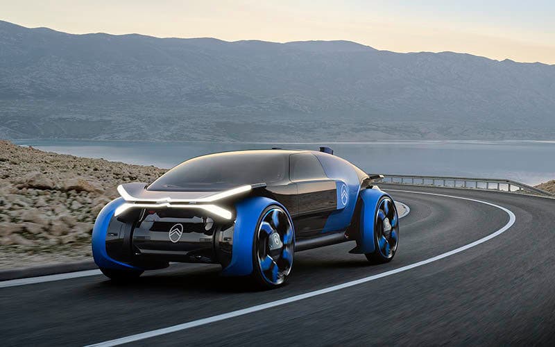  El Citroën 19_19 adelanta la visión eléctrica y autónoma del fabricante francés. 