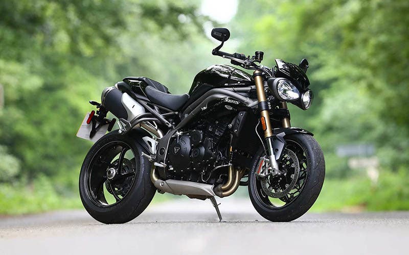  La Triumph Speed Triple es candidata a convertirse en moto eléctrica. 