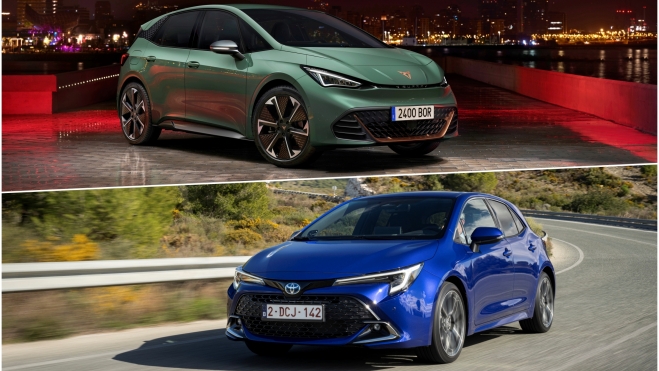 cupra born vs toyota corolla hybrid 02 cupra born vs toyota corolla hybrid 02