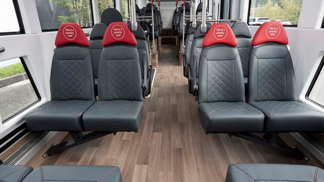 irizar ie tram interior