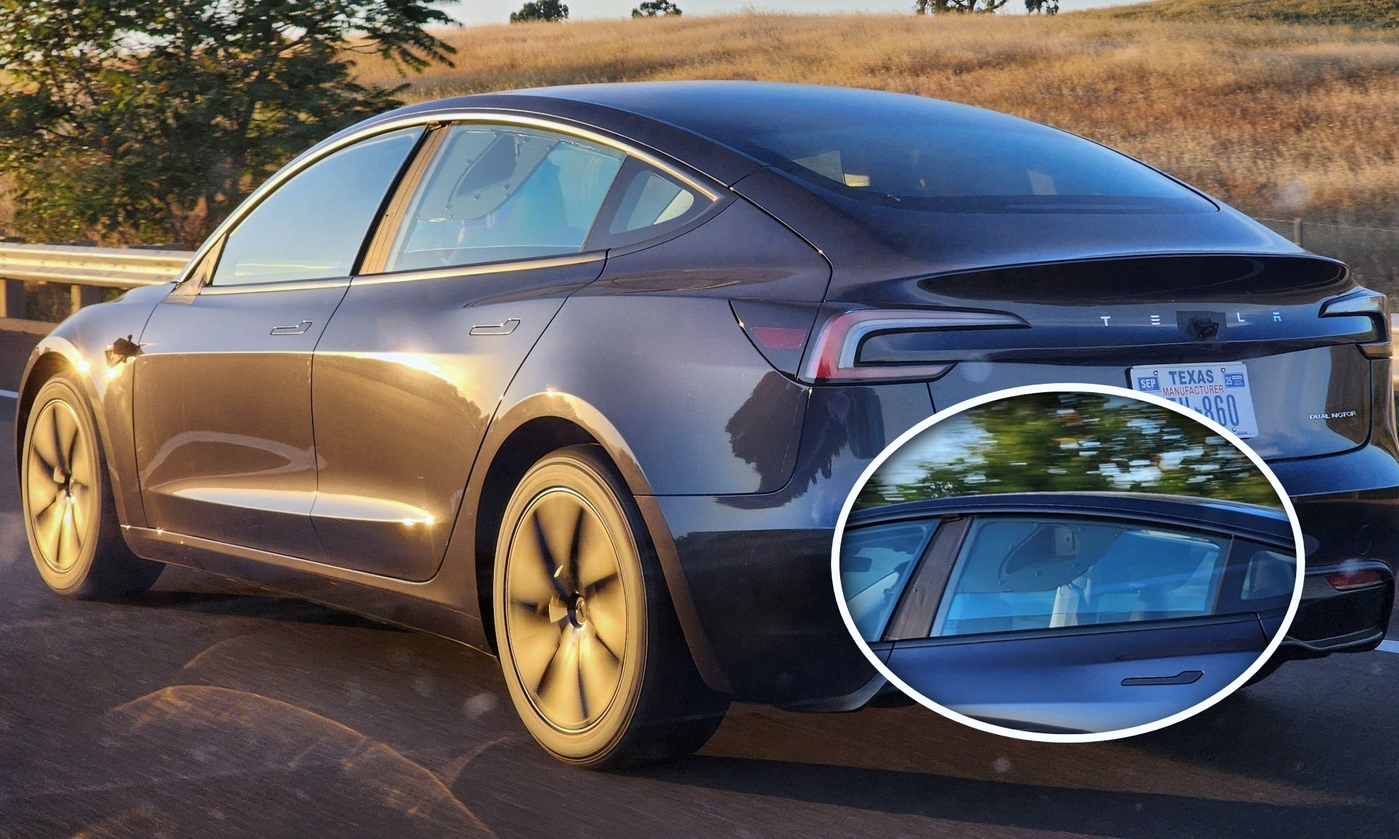 Este Model 3 es el posible anticipo de algo que anunció Musk el año pasado.