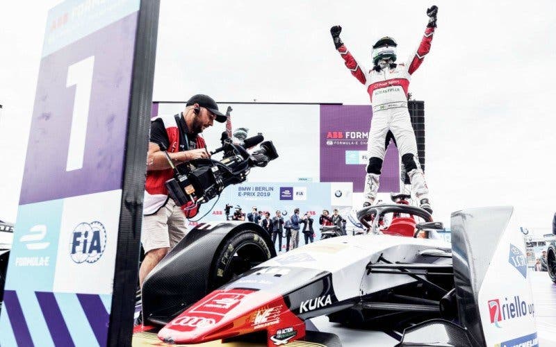  Lucas di Grassi gana el ePrix de Berlín 2019 (Fuente: Audi Sport). 