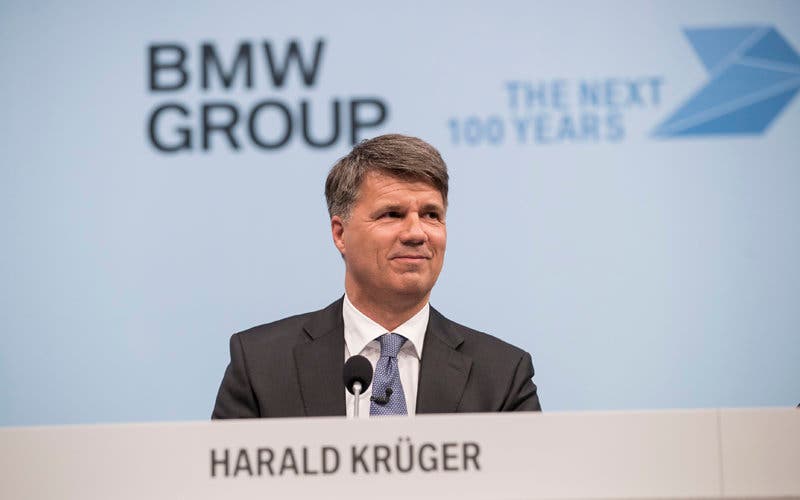  Harald Krüger, CEO de BMW. 