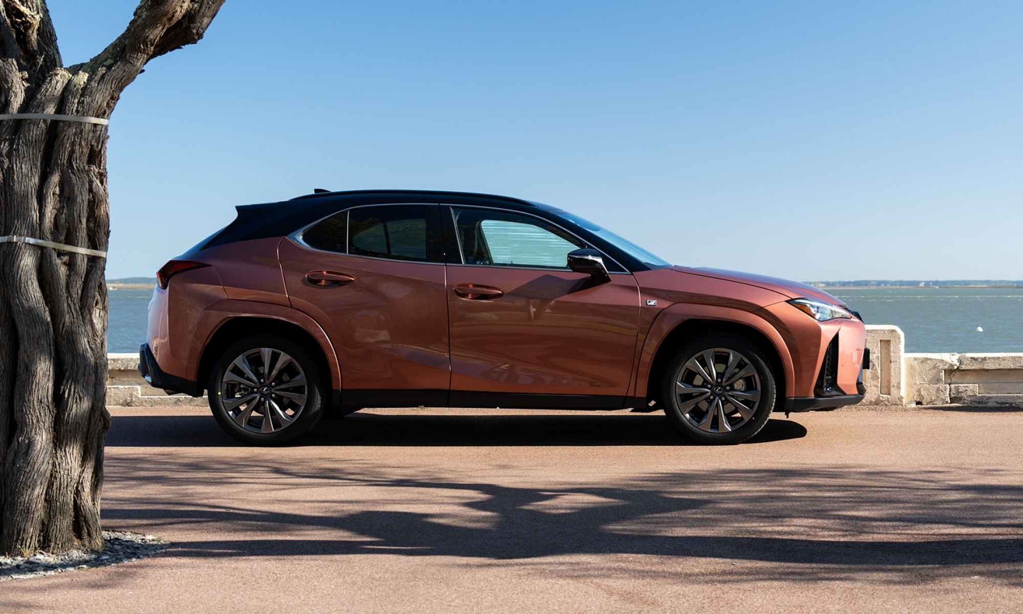 Por concepto, es similar a un Mercedes GLA, por ejemplo.