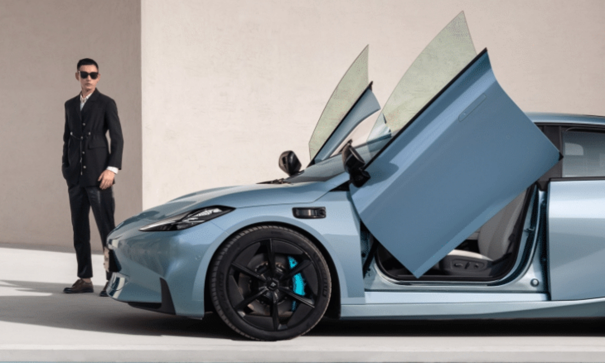El GAC Aion Hyper GT contará con algunas excentricidades, como sus puertas de tijera.