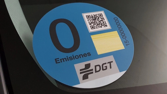 Etiqueta CERO DGT