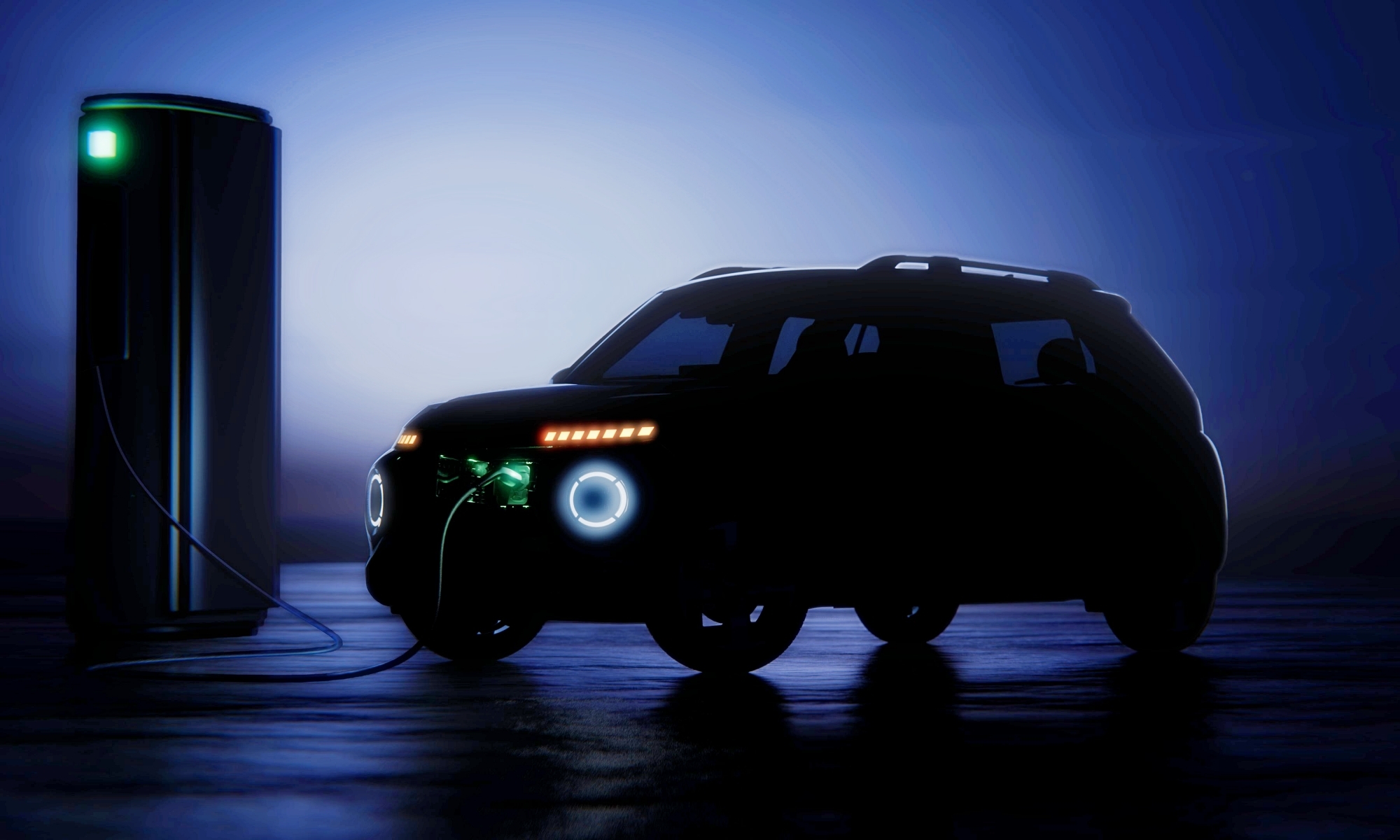 La primera imagen nos deja bien claras las intenciones de Hyundai.