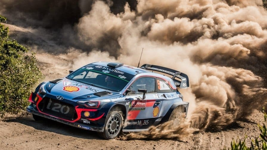  Hyundai i20 WRC de Thierry Neuville. 