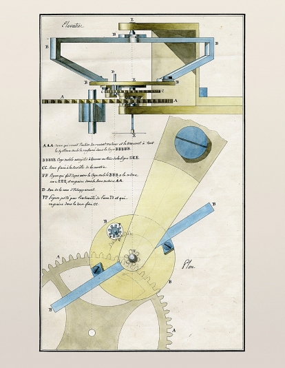 Dessin tourbillon breguet Dessin tourbillon breguet
