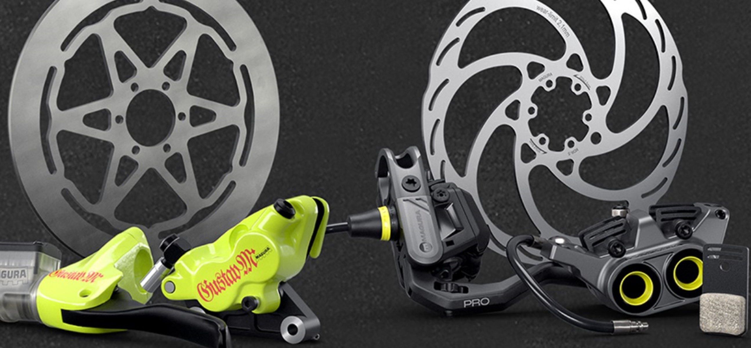 Los nuevos Gustav Pro son herencia directa de los primeros frenos de bicicleta de Magura de hace 25 años.
