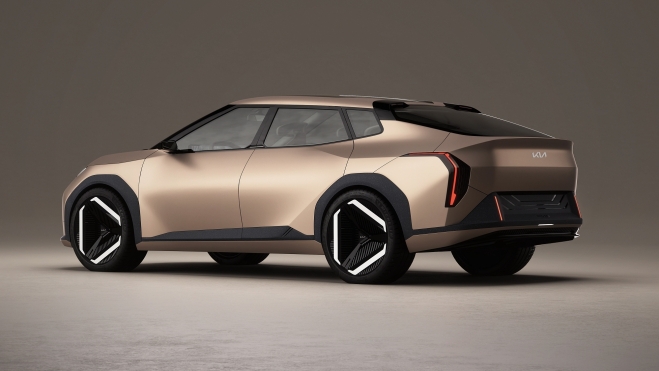 KIA EV4 Concept Trasera KIA EV4 Concept Trasera