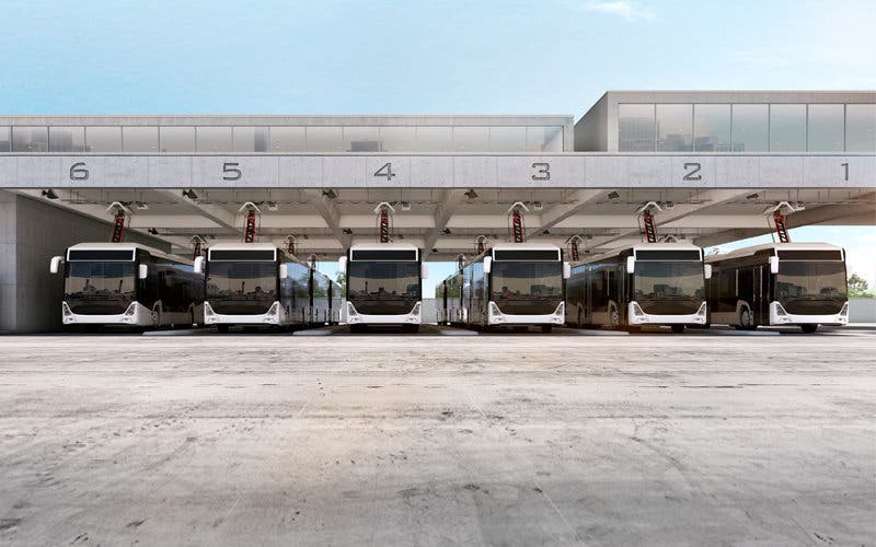  Panto Up: nuevo cargador ABB de 600 kW para autobuses eléctricos. 