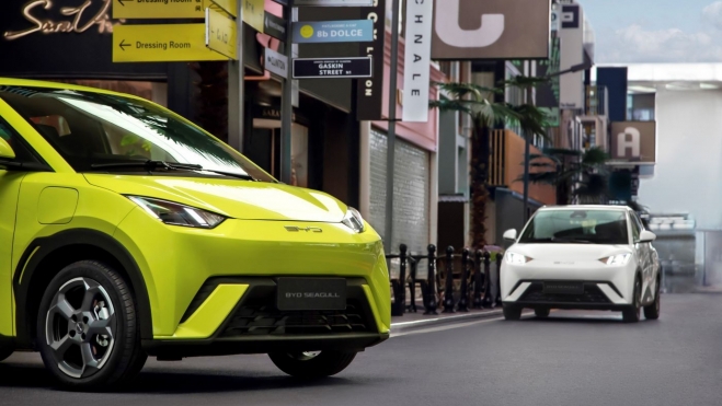 Se desmarca del diseño típico y suave de BYD. Se desmarca del diseño típico y suave de BYD.