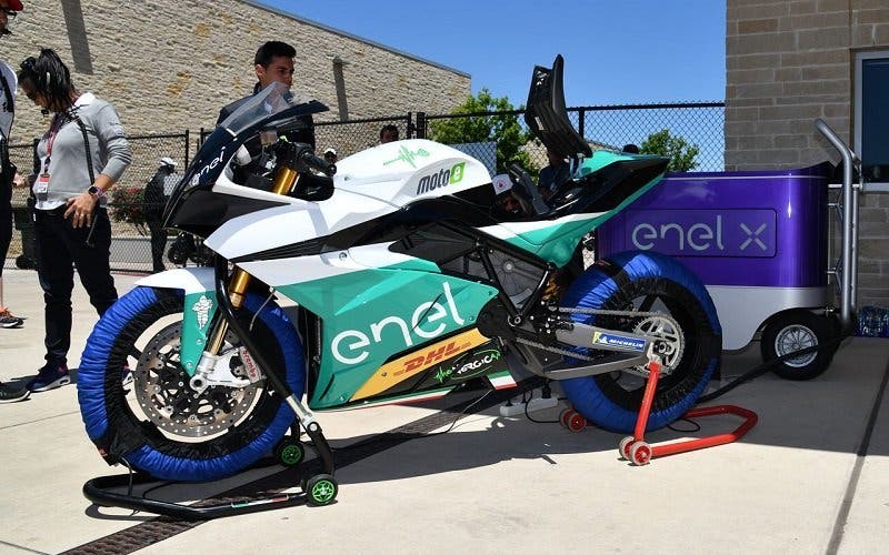  Energica Ego Corsa, la moto oficial de la categoría MotoE 