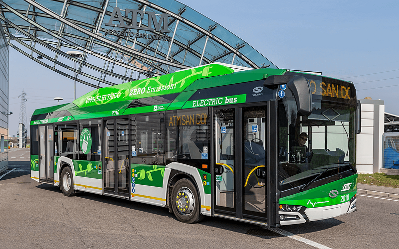  Solaris Urbino 12 eléctrico, el modelo elegido por la empresa de transporte público de Milán 