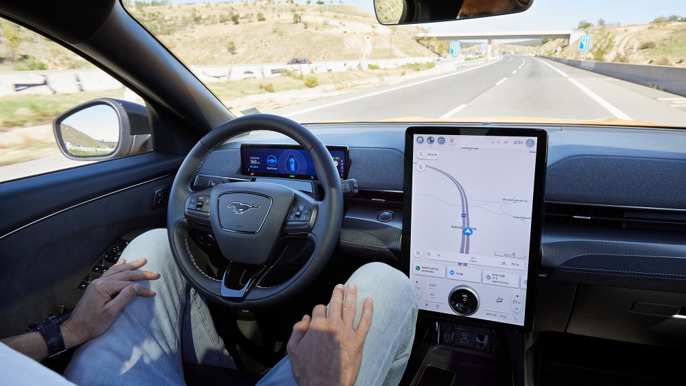 BlueCruise cuenta ahora con un total de 133.000 kilómetros de Blue Zones por toda Europa.