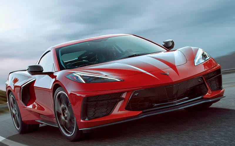  La octava generación Chevrolet Corvette Stingray 2020. 