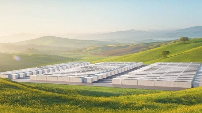 Tesla presenta el Megapack: un gigante almacén de energía con paquetes de 3 MWh Tesla presenta el Megapack: un gigante almacén de energía con paquetes de 3 MWh
