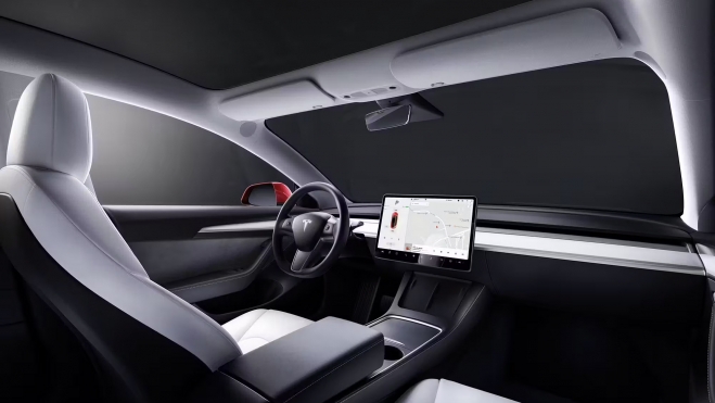 interior tesla interior tesla