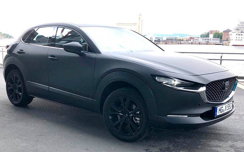  Prototipo del Mazda CX-30 eléctrico. 