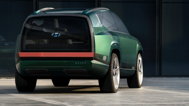 Hyundai SEVEN Concept Trasera Hyundai SEVEN Concept Trasera