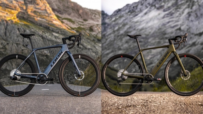 Diferentes componentes permiten o una utilización plenamente asfáltica o una 'offroad' (Foto: Look). Diferentes componentes permiten o una utilización plenamente asfáltica o una 'offroad' (Foto: Look).