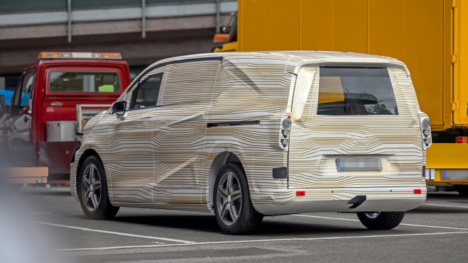 Mercedes EQV 2026 Trasera Mercedes EQV 2026 Trasera