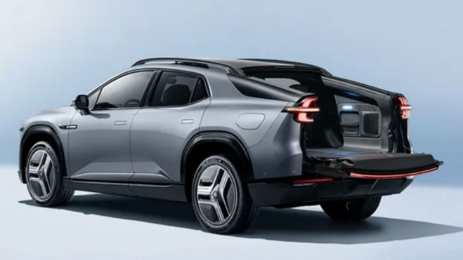 Changan E07 Trasera Changan E07 Trasera