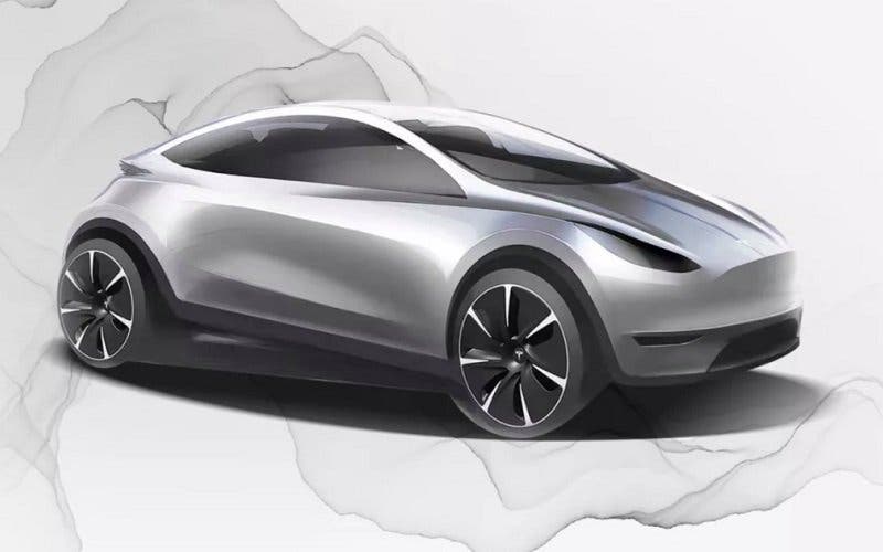  Este boceto podría ser la primera pista de un Tesla más asequible diseñado en China 