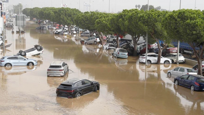 La DANA de Valencia ha arrasado la mayoría de los coches de las zonas afectadas.