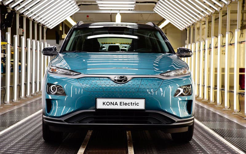  Hyundai kona eléctrico. 