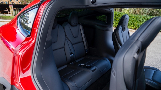 Tesla Model X Plazas Traseras Tesla Model X Plazas Traseras