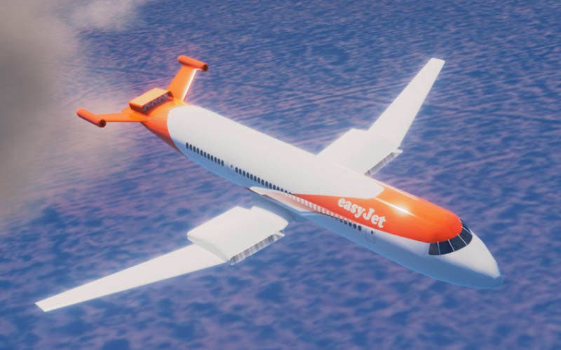  Wright 1, el avión eléctrico que volará en la flota de EasyJet en 2030. 