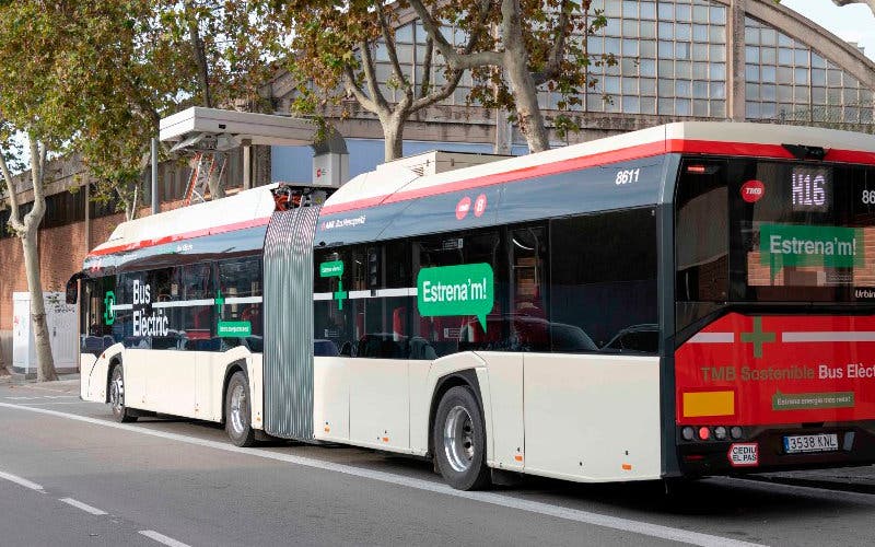  TMB invierte 20 millones en la compra de 23 autobuses eléctricos. 