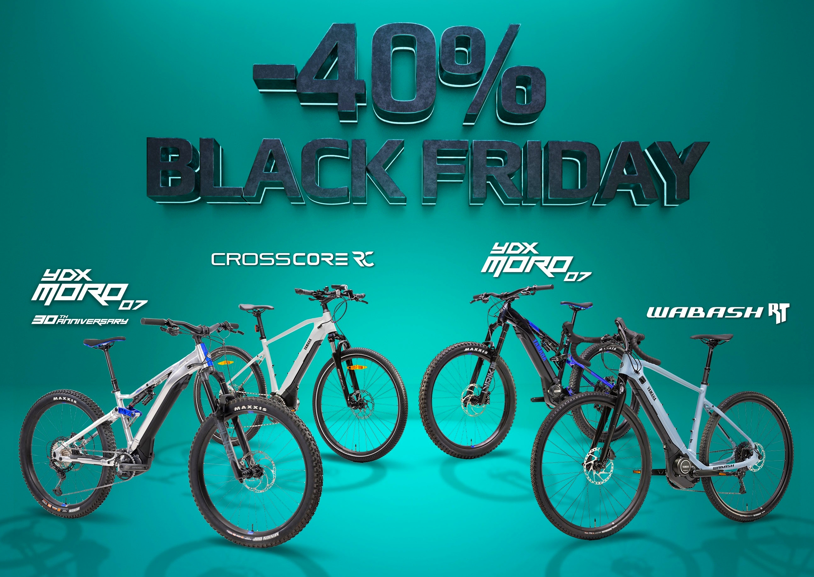 40 % de descuento por el Black Friday en Yamaha. 40 % de descuento por el Black Friday en Yamaha.