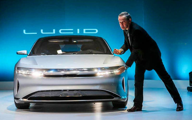  Peter Rawlinson, CEO de Lucid Motors. 