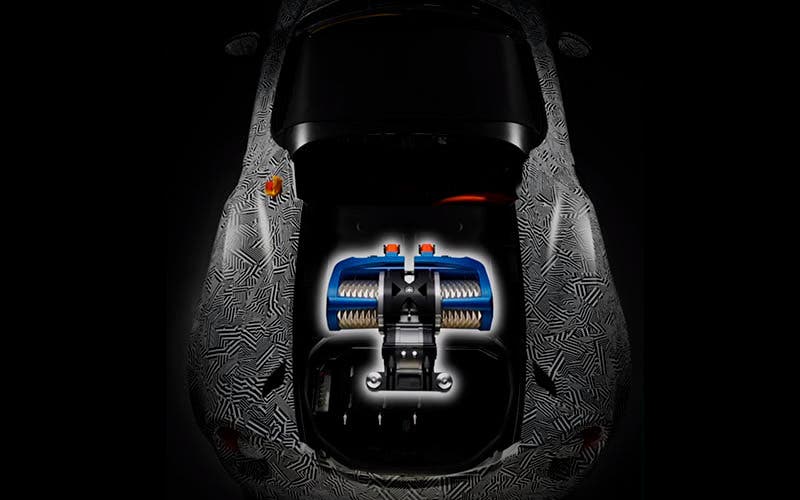  El motor eléctrico de Yamaha se ubica en la parte trasera del Alfa Romeo 4C 