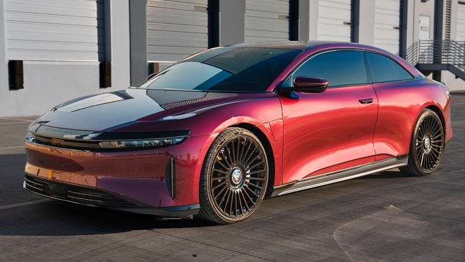 El Lucid Air de Shaquille O'Neal es único en el mundo. El Lucid Air de Shaquille O'Neal es único en el mundo.
