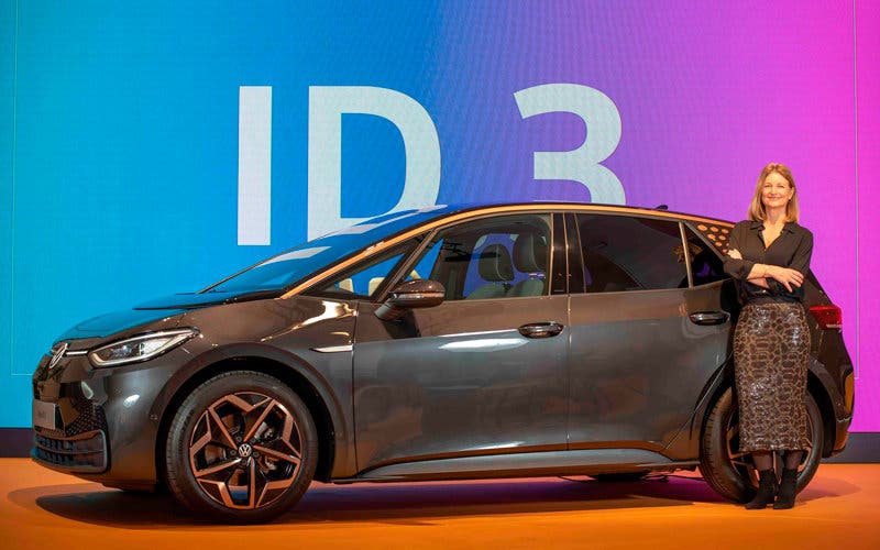  Laura Ros, directora general de Volkswagen España en la presentación del nuevo eléctrico ID.3 en Madrid. 