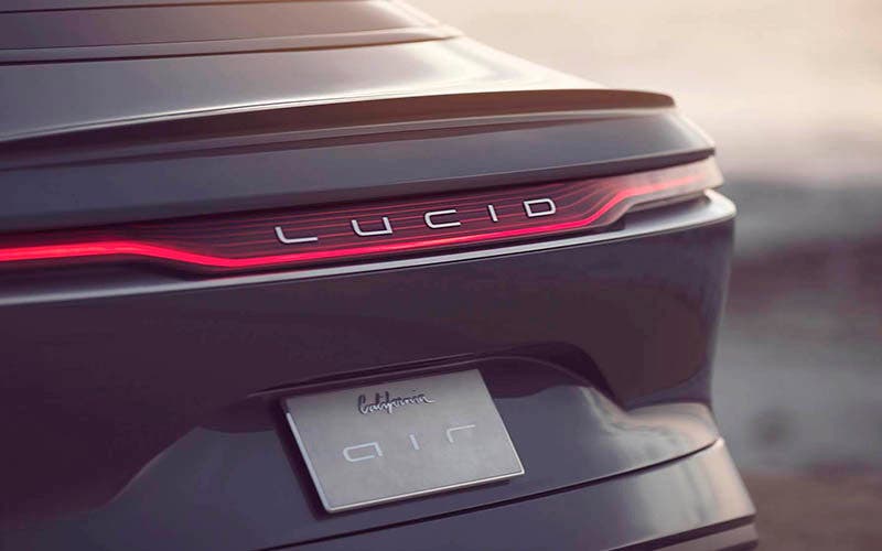  El Lucid Air entrará en producción a finales de 2020. 