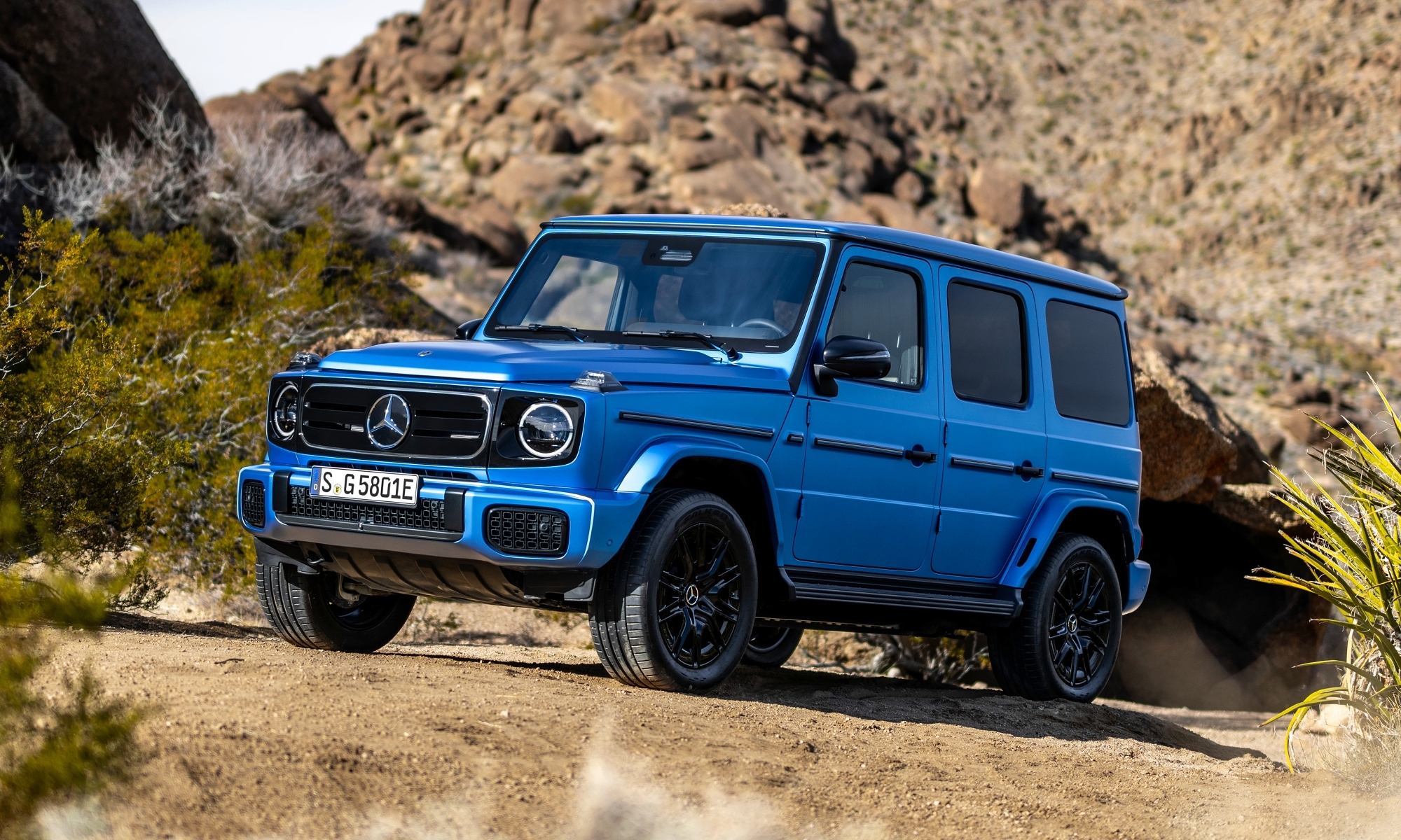 El primer Clase G eléctrico de la historia. Un auténtico 4x4 para llegar al fin del mundo.
